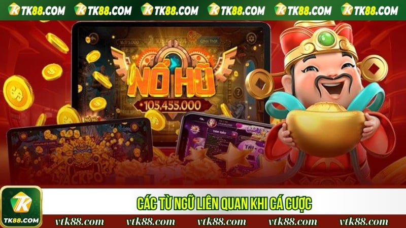 Các từ ngữ liên quan khi cá cược